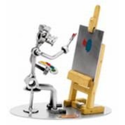 Figurine - Artiste peintre