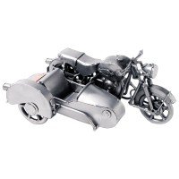 Figurine - Moto side-car allemande classique 