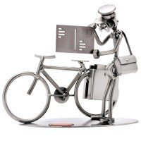 Figurine - Facteur à vélo