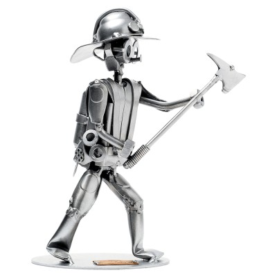 Figurine - Pompier avec hache