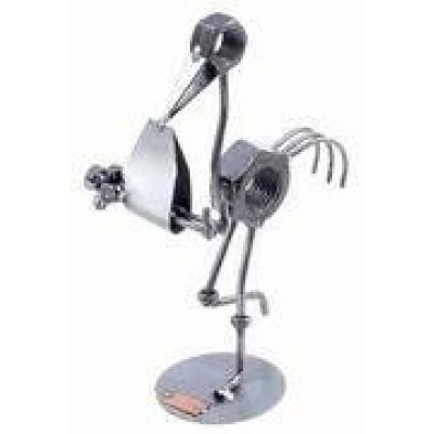 Figurine - Cigogne et bébé