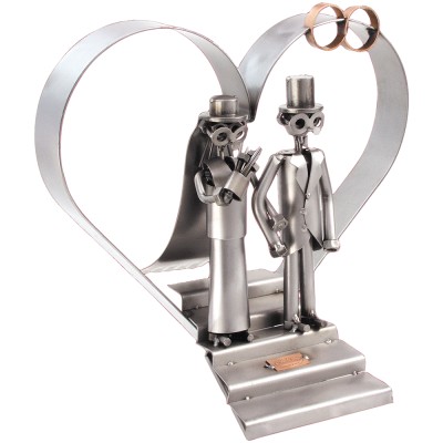 Figurine - Mariage et coeur