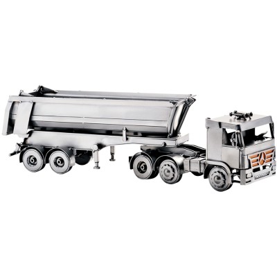 Figurine - Camion benne semi-remorque