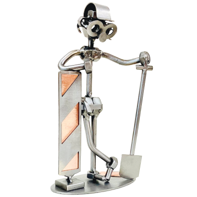 Figurine - Travailleur de la rue (employé communal)