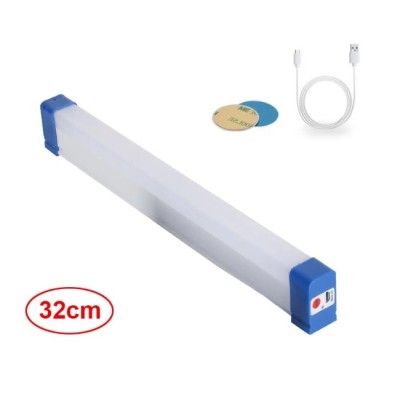 Lampe USB portable-rechargeable Barre tube T5 30cm  aimantée 