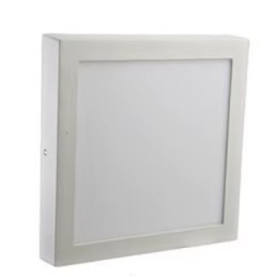 Plafonnier-LED carré (12V) 20W (Ø 22.5cm)