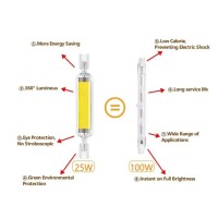 Ampoule LED R7S (230V) 15W - 118mm J118
