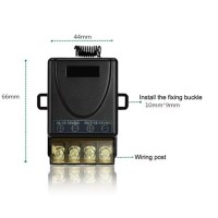 Interrupteur sans fil (30A) sans télécommande 1 récepteur (télécommande 433MHz)