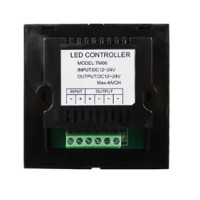Variateur-interrupteur Dimmer LED 12V-24V - 8A - Mural (type 86)