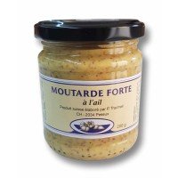 Moutarde artisanale Forte à l'ail (200gr)
