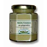 Moutarde artisanale au gingembre (200gr)