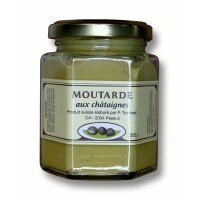 Moutarde artisanale aux châtaignes (200gr)