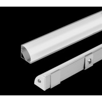 Kit Profil aluminium pour FlexLed 0,50 mètre (à 45°)