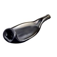 Bouteille aplatie