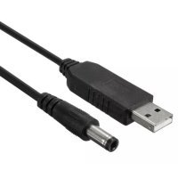 USB Câble convertisseur 9VDC (2.1 x 5.5mm)