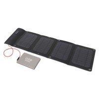 Chargeur solaire Kit + Panneaux solaire 20W - 20Ah