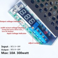 Convertisseur de tension DC/DC --> ajustable 0.8V à 29V à 10A