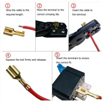 Cosse à sertir connecteur (0.2 à 4mm²)