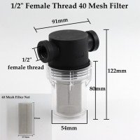 Pompe pression filtre (8cm)