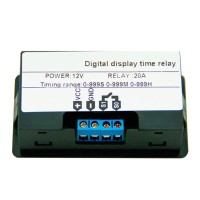 Minuteur Programmateur LCD relais retardateur de temps et cycles 10A