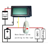 Affichage état de la batterie mesure du courant bi-directionnel