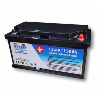 Batterie LITHIUM 12V, "LicoBat" 150Ah SmartBMS intégré