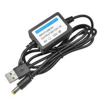 USB Câble convertisseur 12V DC (2.1 x 5.5mm) Boost 1A
