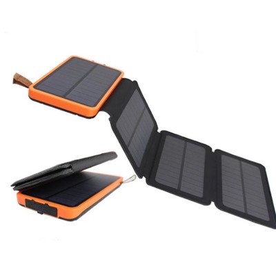 Chargeur Solaire 4 panneaux 4.5W +Powerbank 10'000 mAh