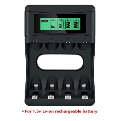 Chargeur pour accus Lithium AA et AAA à 1.5V