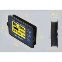 Affichage état de la batterie mesure du courant bi-directionnel TK15