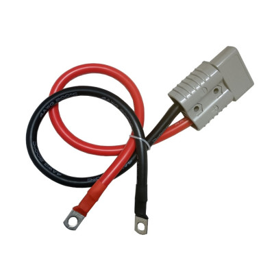 Connecteur Bipolaire 50A 600V (Câble silicone 16mm² 50cm) (1 pièce)
