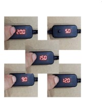 USB-C Câble convertisseur ajustable 5V-9V-12V DC (2.1 x 5.5mm) 3A