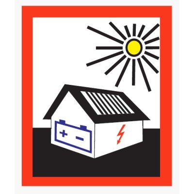 Etiquettes autocollantes (Waterproof) PV+BAT