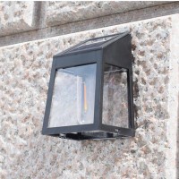 Lampe applique solaire d'ambiance 