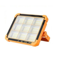 Lampe solaire projecteur rechargeable LED portable