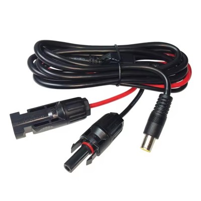 Câble adaptateur solaire - Connecteurs MC4 vers DC8mm