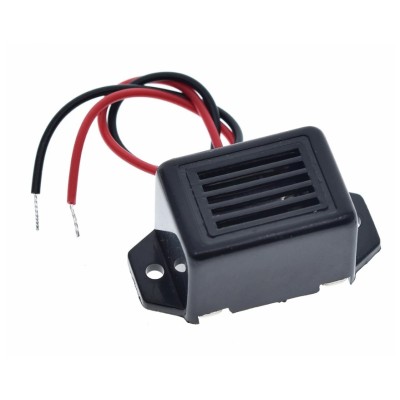 Mini Buzzer d'alarme électronique, 12V DC, 85db, tonalité constante