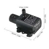 Pompe plongeante 12V - 400lt/h 0.4 bar 10W
