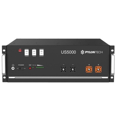 Batterie LITHIUM 48V, Pylontech 4.8 KWh US5000C