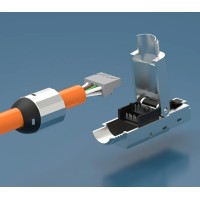 RJ45 Fiche terminaison LAN à monter sans soudure