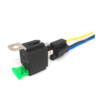 Relais 12V 5pin 30A Avec fusible