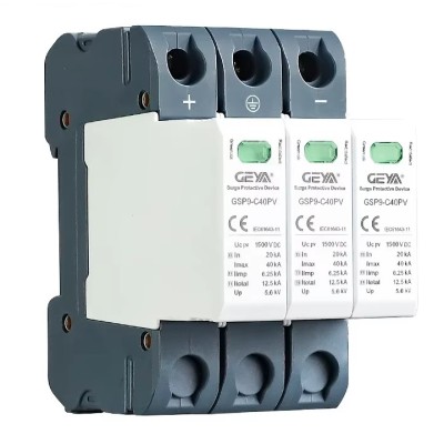 Parasurtension T1 DC 1500 V type I et II
