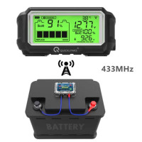 Affichage de surveillance batterie (transmission 433mHz sans câble)