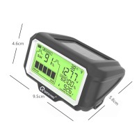 Affichage de surveillance batterie (transmission 433mHz sans câble)