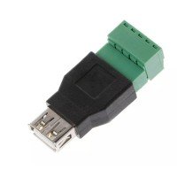 USB Connecteur 5 broches bornier (connecteur femelle)