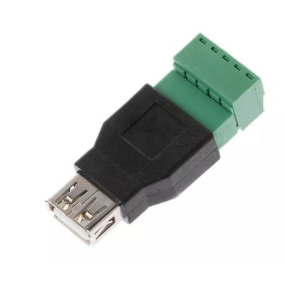 USB Connecteur 5 broches bornier (connecteur femelle)