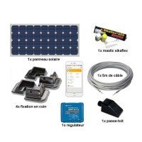 Kit solaire Caravane-bateau 425W - 12V