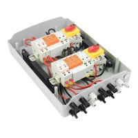 Parasurtension Type II et sectionneur dans Boîte PV 1000V (4 strings in 2 strings out)