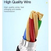 USB Câble blindé 5V USB-A vers USB-C 100W (1.5m ou 2m)